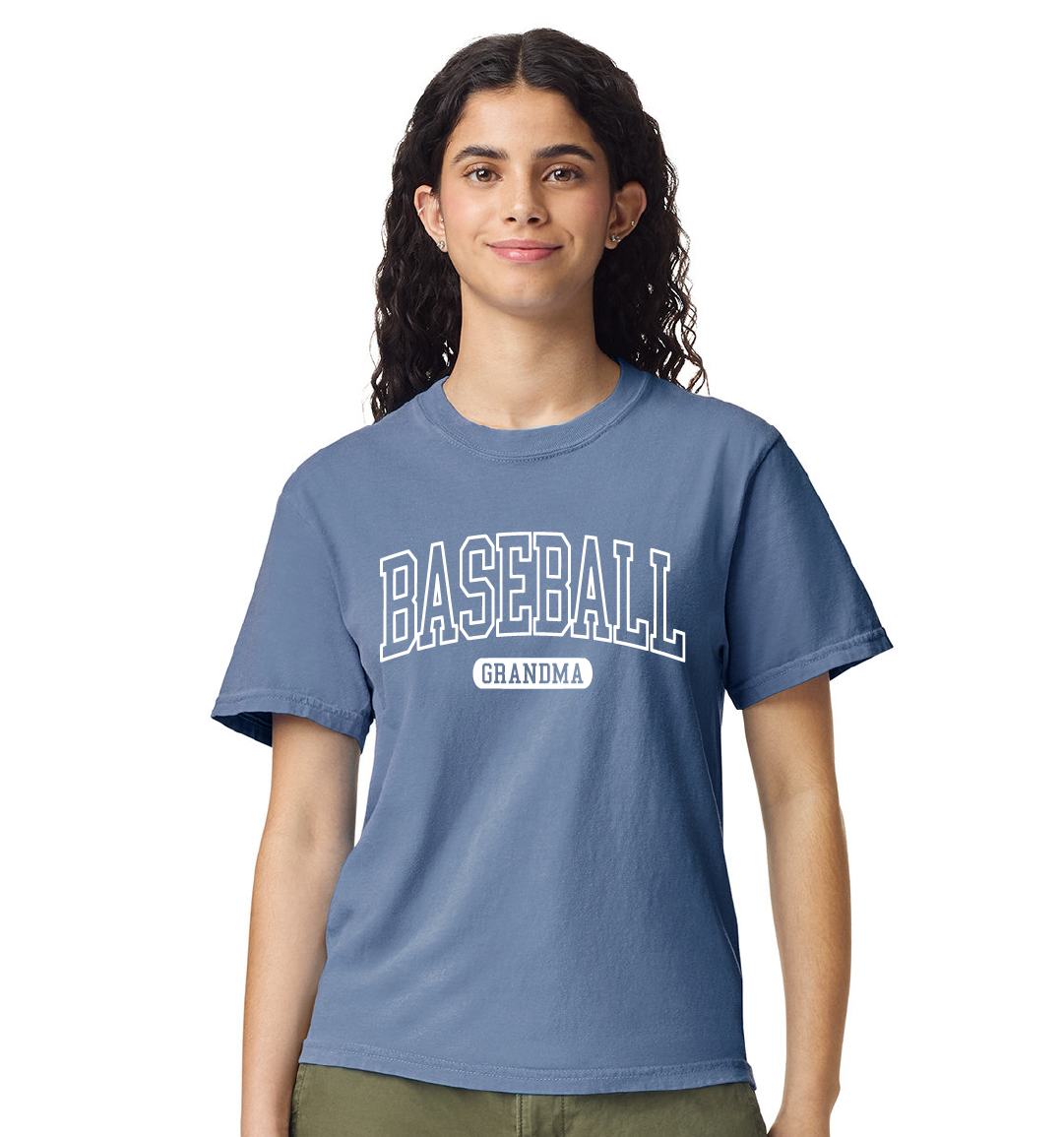 Baseball Grandma Tee