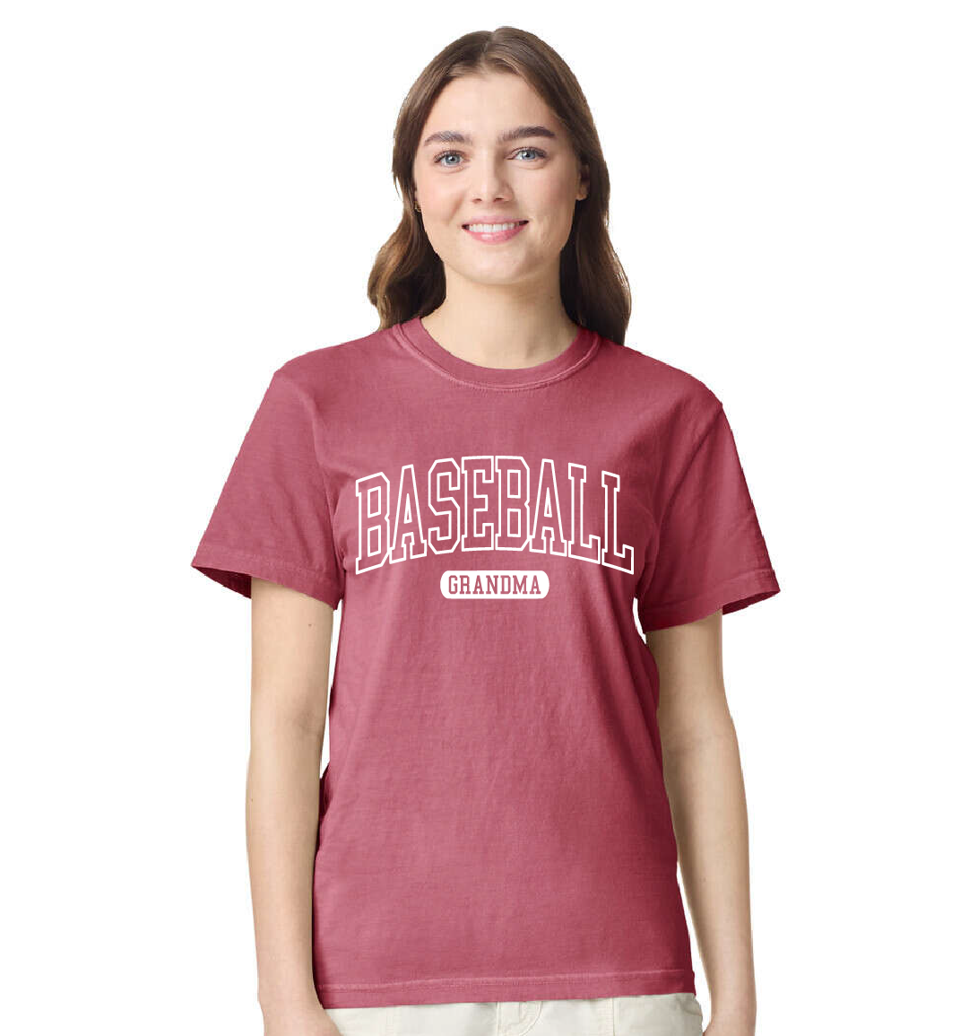 Baseball Grandma Tee