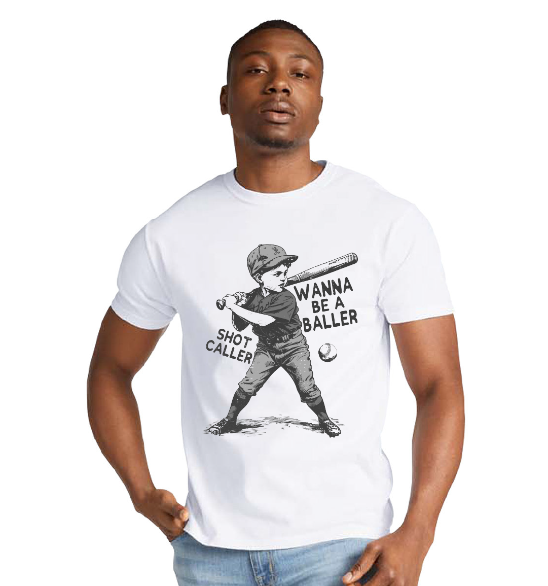 Retro Shot Caller Tee