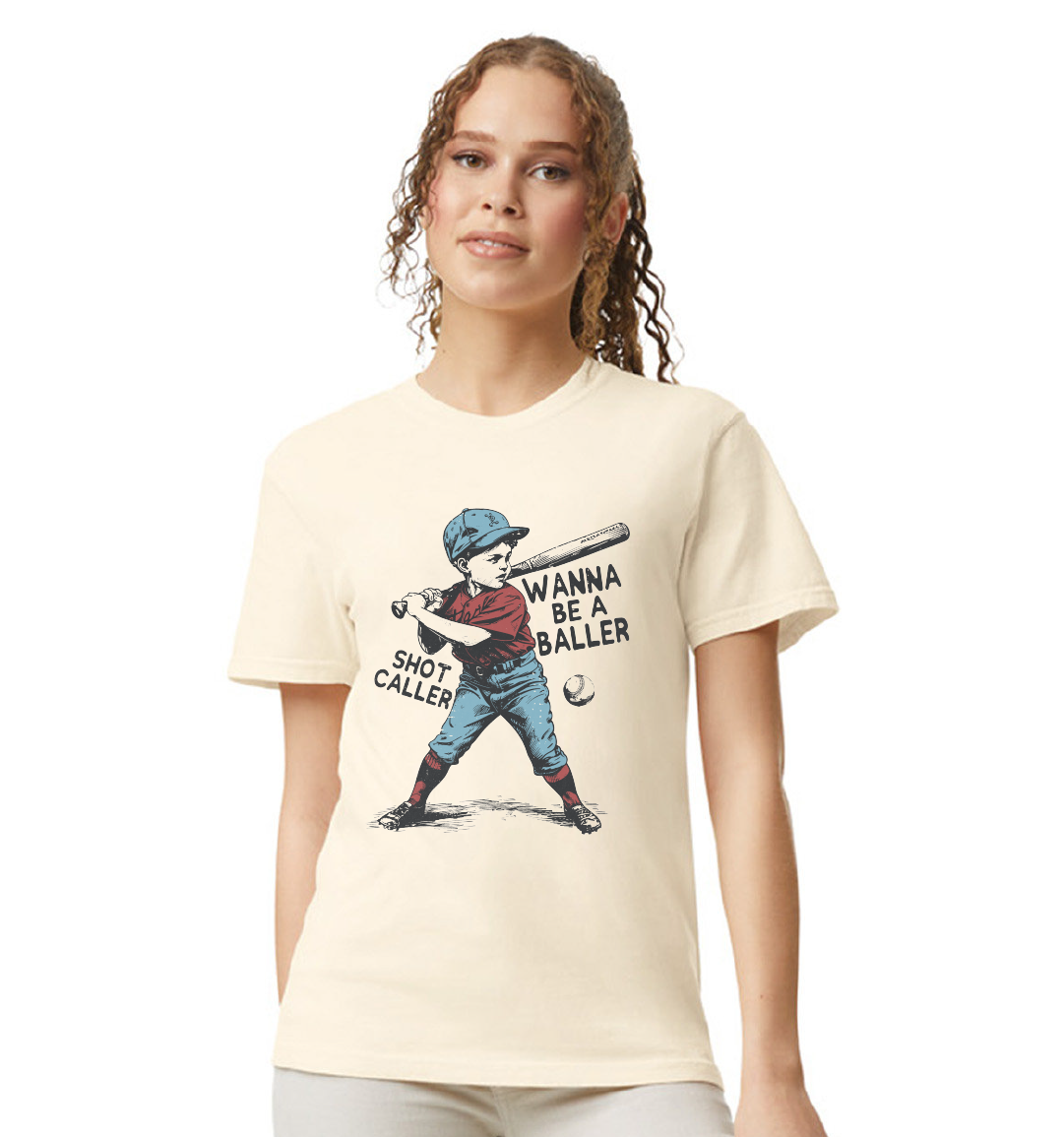 Retro Shot Caller Tee