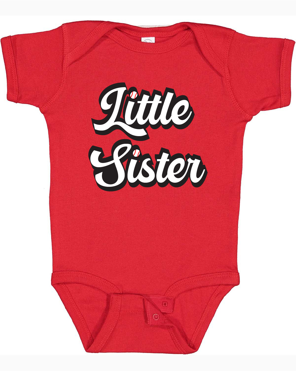 Little Sister Retro Onesie