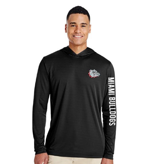 Bulldogs - Hooded Long Sleeve Dri-Fit