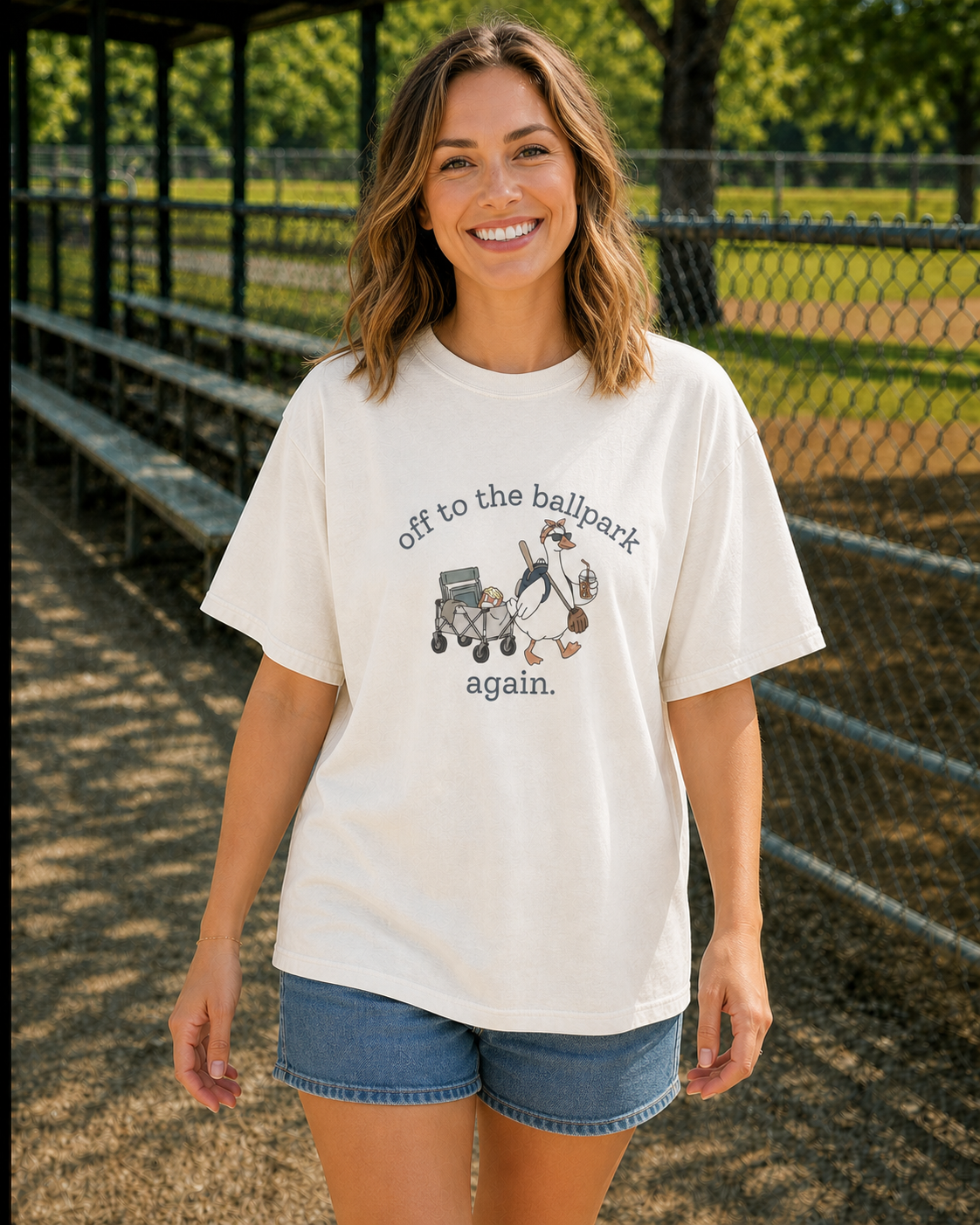 Off to the Ballpark Tee