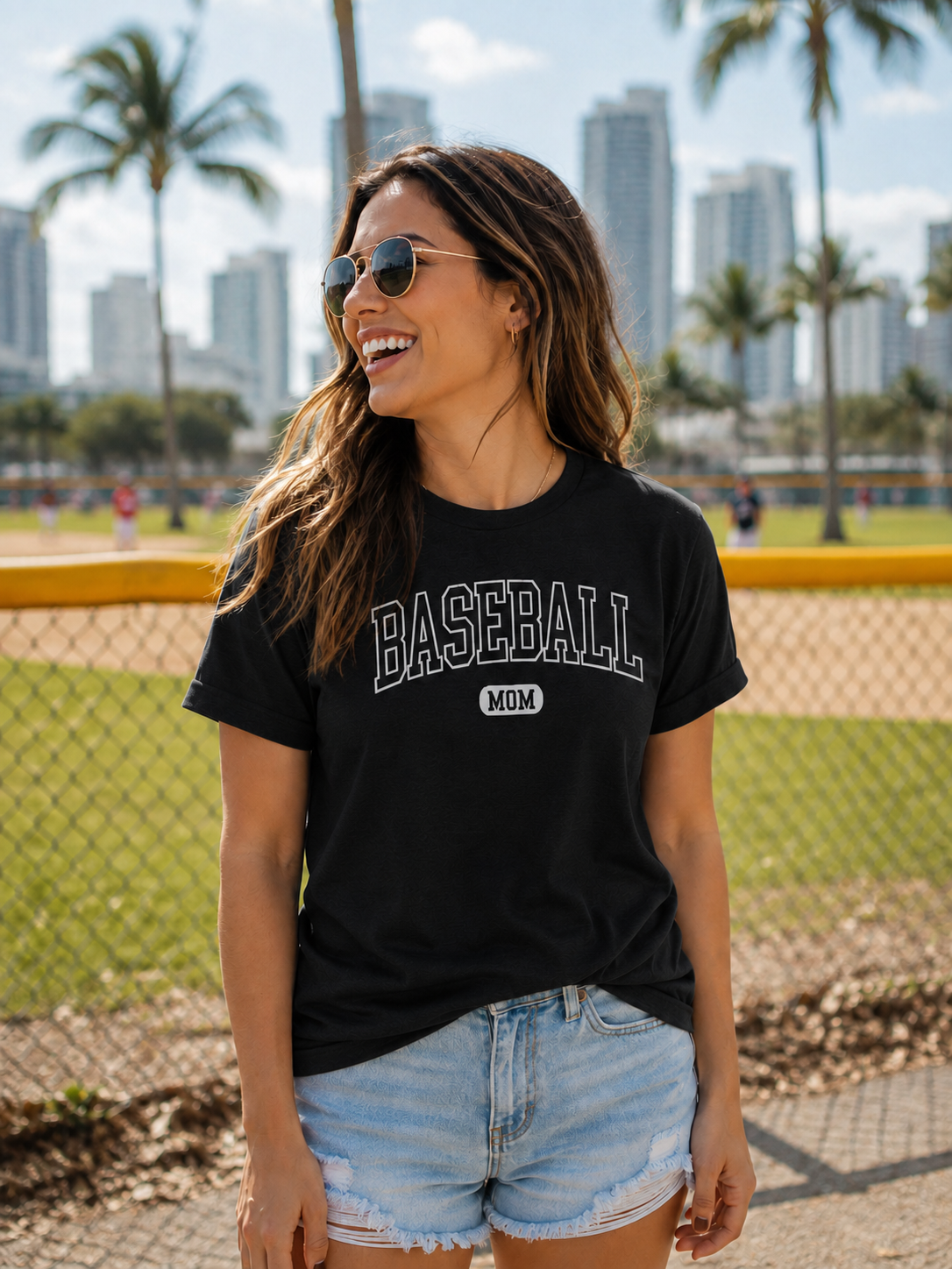 Baseball Mom Tee