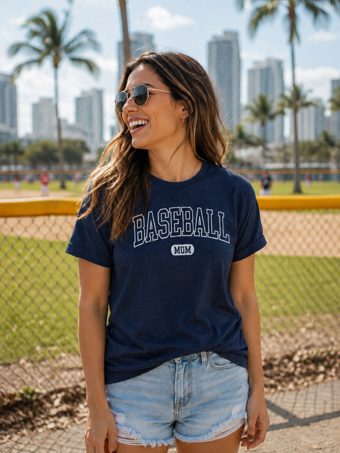 Baseball Mom Tee