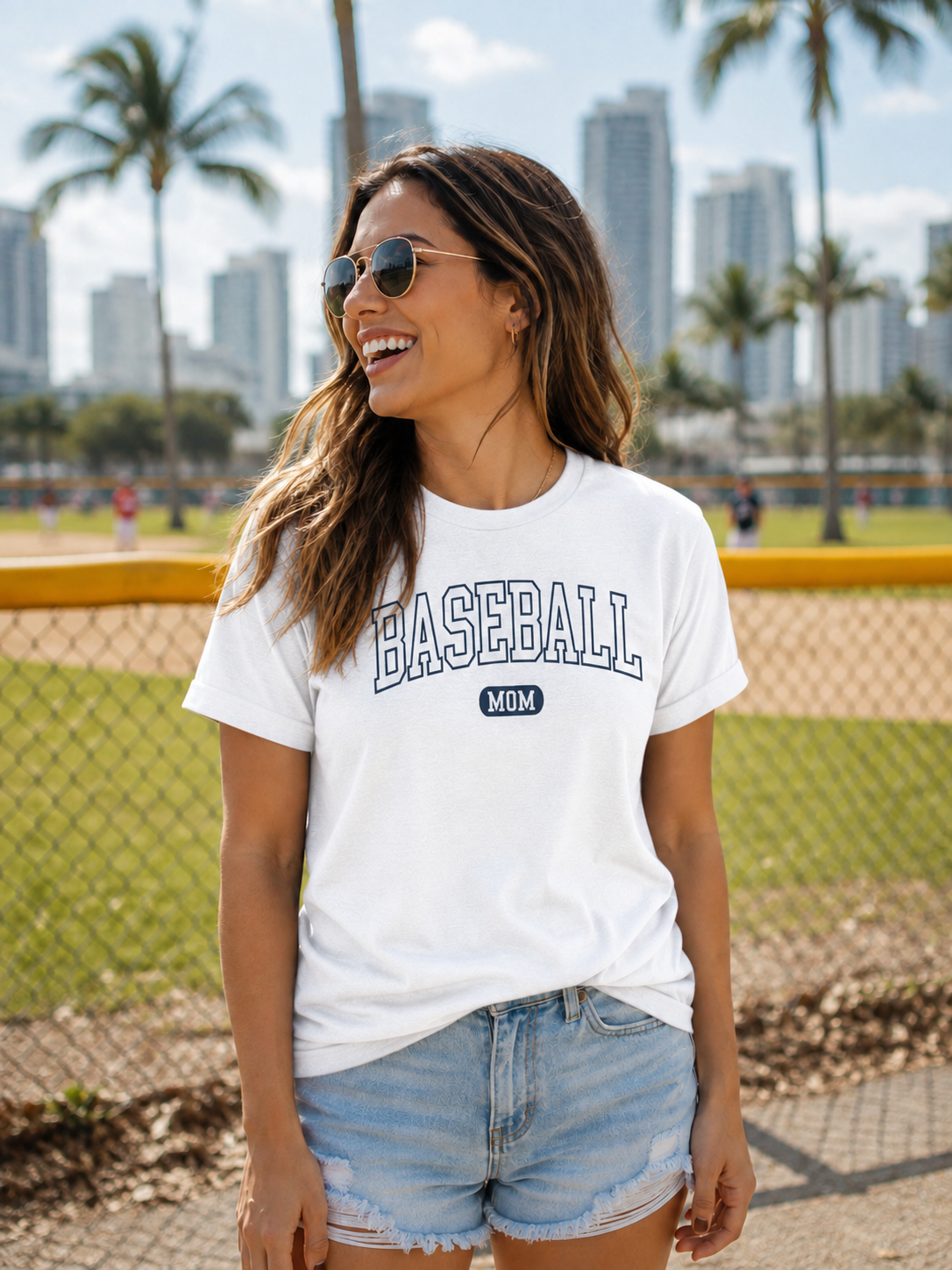 Baseball Mom Tee