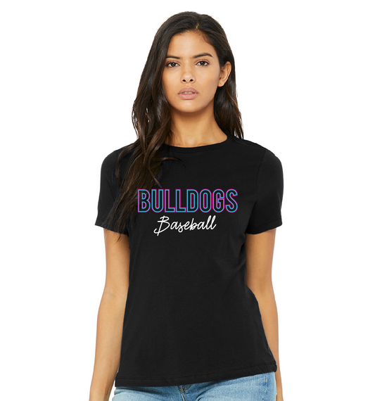 Bulldogs Miami Vice Fitted Tee